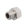Adapter Zein English, 1/2 "x 3/4", outer/internal thread, stainless steel
