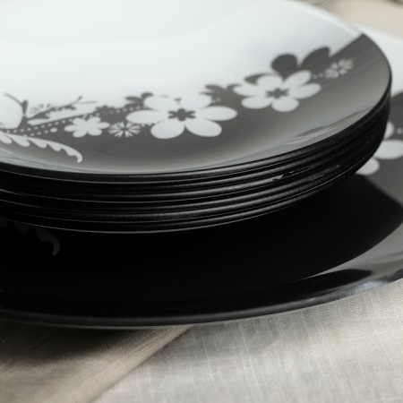 Dining Service for 6 persons “Chamomile”, 7 objects: D = 30 cm - 1 pc, D = 20 cm - 6 pcs-2