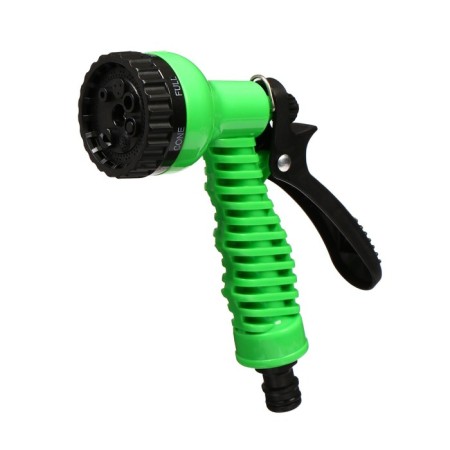 Pistol for watering, 7 modes, under connector, plastic, Greengo-1