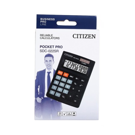 CITIZEN CITIZEN "SDC-022SR", 10-bit, 88 x 127 x 23 mm, double power, black-8