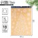 Stick for windows "New Year Christmas tree", reusable, 50 x 70 cm, New Year
