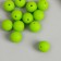 Busina silicone "Round" soft green d = 1.2 cm