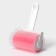 A video for cleaning clothes in a silicone case, 17 × 11 × 6 cm, pink color