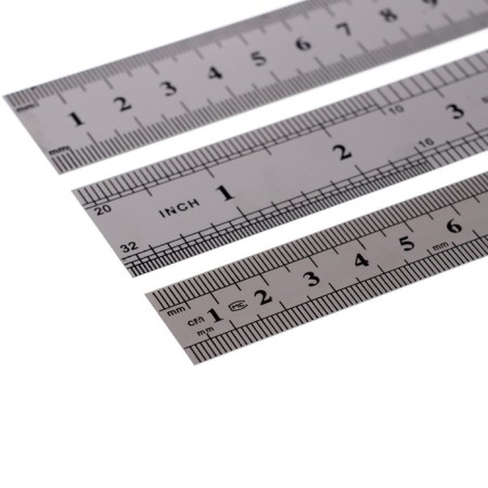 A set of metal lines 3 pieces: 15 cm, 20 cm, 30 cm.-3