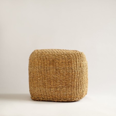 Pouffer "Sauer", size 40x40x40 cm, natural color-1