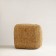 Pouffer "Sauer", size 40x40x40 cm, natural color