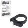 AIRLINE clamp, 26-31/9 mm, power gear castle, plastic P66, black