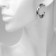 Earrings plastic "Maya" Kryog, silver color