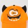 Baby cap for a boy with horns "Montrustrik", rr. 48-50