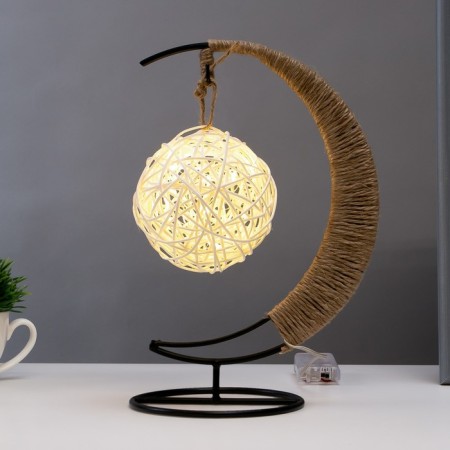 Nightlight 16824/1 LED from batteries 2AA Black 17x10x28 cm Risalux
