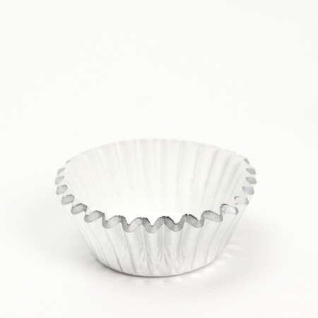 Baking shape round, 3.5 x 2 cm silver-2
