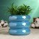 Pot "Hannana" 13x13x11cm, blue