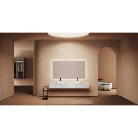 ABBER Bequem AC2114 sink, invoice, 415x415x120 mm, white-4