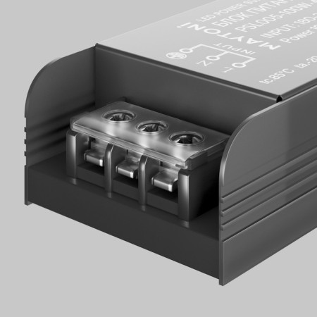 Technical PSL007-200W-48V-IP20 Power Supply Magnetic, 228x48x28 mm, 200W, black color, black-1