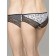Women's panties, size 48 is gray, white, 2 pcs