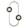 Bayerlux lamp "Mardi" 31W LED gold 30x6x46cm