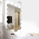 Interior stickers "honeycomb", mirror, wall decor, set 12 pcs, 9 x 10 cm