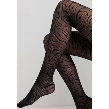 Women's tights Fantasy Sahara, size 3, color Nero
