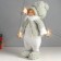 Interior doll "Boys Puhlyash in a hat with a bomb, a winter outfit" 40x22x13 cm