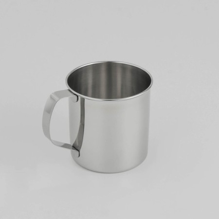 A stainless steel mug of the India, 500 ml, d = 9 cm-3