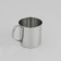 A stainless steel mug of the India, 500 ml, d = 9 cm