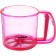 Bekker mug-Sito, with a measured scale, 0.55 l, size 15x11x10 cm, pink color