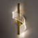 Bra "spiral" Led 3000k gold 30x13x13cm