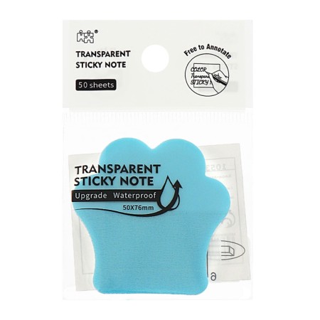Block-filling with sticky edge plastic paw 50l, blue, 45mm x 45mm Calligrata-3