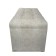 Puff with a lid and weighting, 800 × 400 × 420 mm, Dakota velor, Ivory color
