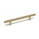 Hand -on Railing Cappio Frida, Stainless. steel, d = 12 mm, m/o 128 mm, color gold