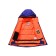 Ski costume for a boy, height 140 cm, orange color