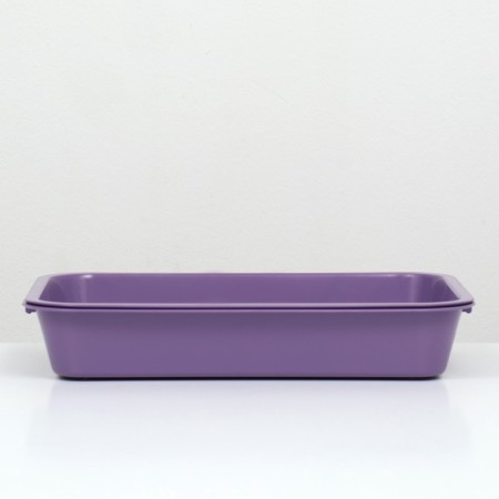 A medium toilet with a mesh of 36 x 26 x 6.5 cm, purple,-2