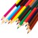 Color pencils, 24 colors, trihedral, Masha and bear