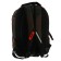 Youth backpack 39 x 30 x 17 cm, ergonomic back + usb and audio output, Devente Red Label, Beauty, Brown/Orange