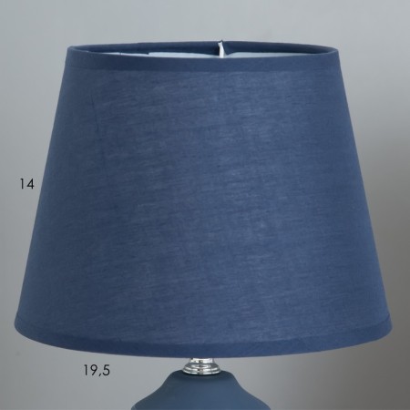 Table lamp "Iliana" E14 40W blue 20x20x31cm Risalux-2