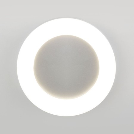 Lamp Wall-flowing Elektrostandard, Rim Led 18 W, 190x190x42 mm, IP65, white color-2