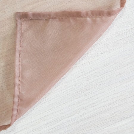 Set of curtains for the kitchen Witerra Byzantium 280x160cm, cocoa, left, PE100%-3