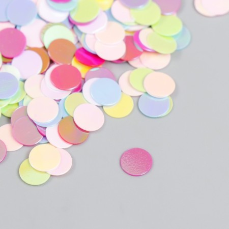 Decor for creativity "circles. Pastel Paruter" set 20 grams-1