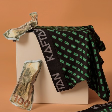 A set of men's panties KAFTAN "BE RICH" 2 pcs, pr 54-1