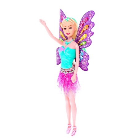 Fairytale doll "Butterfly", in a dress, mix-7