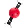 Anonymo gag, abs plastic, 64 cm, red color