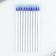 PET WRITE ARREN OF THE STARTS 9 rods “Forward to Knowledge” Blue Paste, gel 0.5 mm set