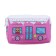 Penal soft, 1 department, 100 x 180 x 80 mm, voluminous "bus with kittens", pink