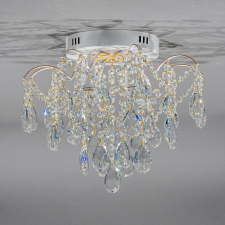 Ceiling lamp 4x60W E27, size 40x40x35 cm-2