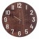 Watching clock, interior "nature", silent, d-40 cm