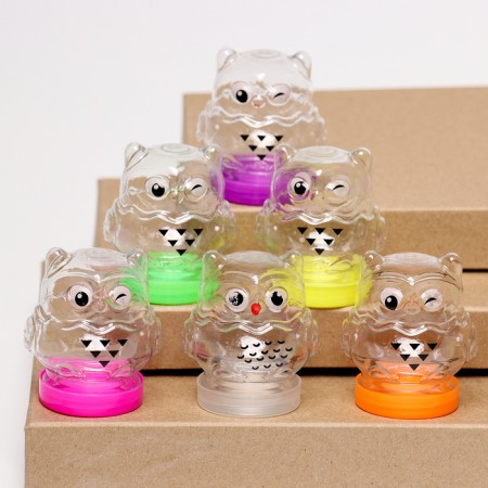 The basis for creativity and decor is a jar with a lid "owl", size - 5.5 × 4.5 × 4 cm, mix color-3