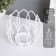 Summary for 1 candle metal d = 5 cm "Magnolia flower" white 10.5x10.5x9 cm