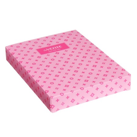 Leduced A5 diary A5, 160 sheets, Devente.contea, firm cover of artificial leather with foam rubber, pink-12