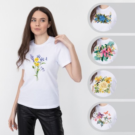 The set of thermalrotransfer "Flowers", 5 pcs-6