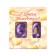 Candle in the cake jubilee "line" (set 2 in 1), number 60, purple metallic, 6.5 cm